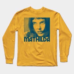 Mathilda Retro Fanart Design Long Sleeve T-Shirt